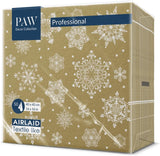 PAW - Servilletas Airlaid (40 X 40 Cm) I 50 Piezas I Perfectas para Navidad, Invierno, Vacaciones I Decoración de Mesa de Nochebuena I Servilletas Airlaid de Tela Ramas de Invierno I Ramas de Invierno