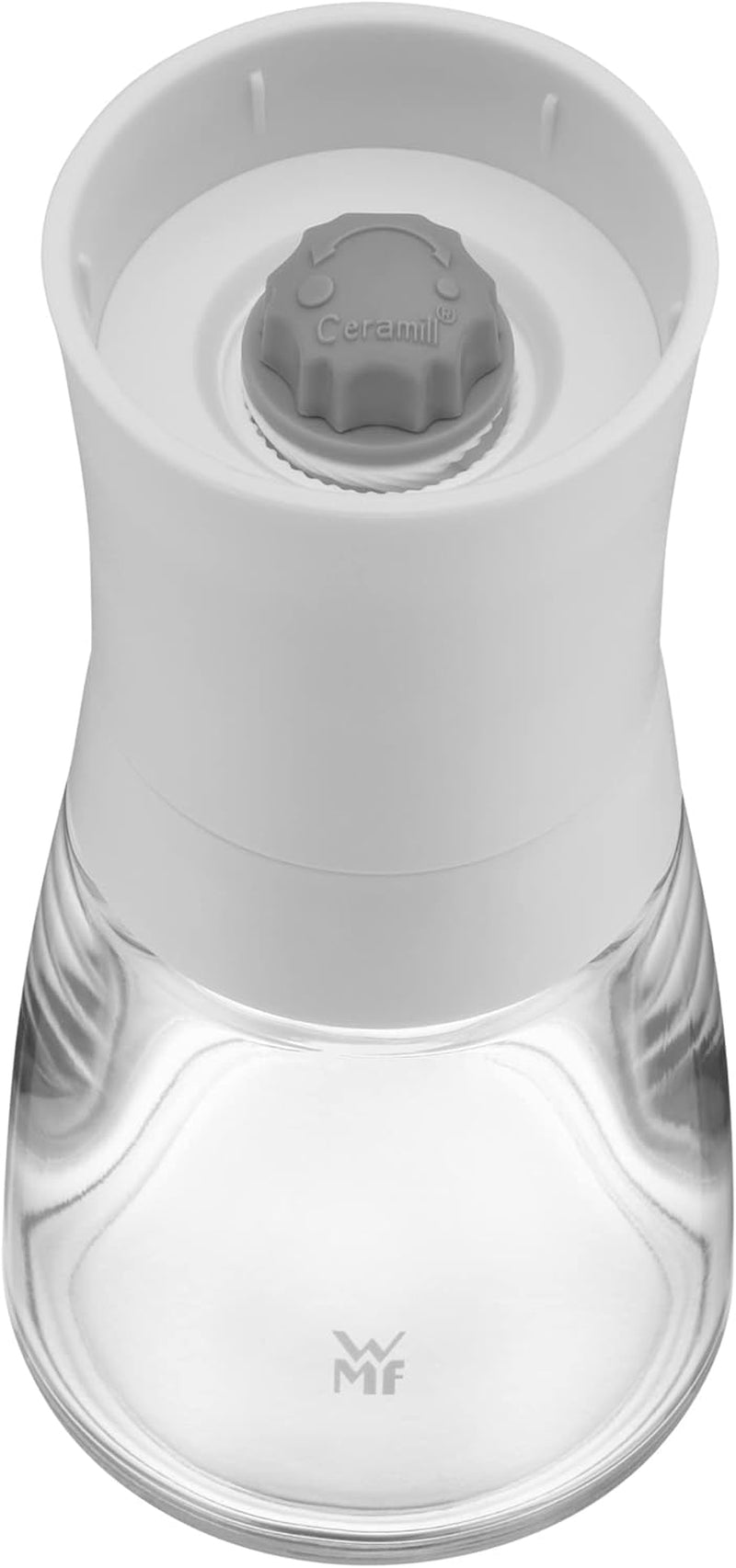 Molinillo de sal o pimienta WMF Trend 14 cm, sin relleno, molinillo de cerámica, plástico, vidrio, blanco Molinillos y Rebanadores Naty Shop