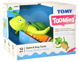 TOMY Juguete acuático para niños "Plantschi la tortuga cantante" juguete multicolor de alta calidad para niños con música, combina juguete de baño y juguete musical, ¡a partir de 12 meses! Juguete de baño para jugar en el agua Jucarii Bebe Naty Shop