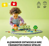 LEGO DUPLO Town Tren de aventuras interactivo, juego con luces y sonidos para juegos de rol, permite a niños de 2 años construir vías, juguete educativo preescolar 10427 Juegos de construcción Besuche den LEGO-Store