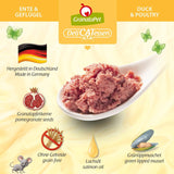 GranataPet DeliCatessen Chicken PUR, Nassfutter für Katzen, Futter ohne Getreide & ohne Zuckerzusätze, Katzenfutter mit hohem Fleischanteil & aceites de alta calidad, 6 x 400 g