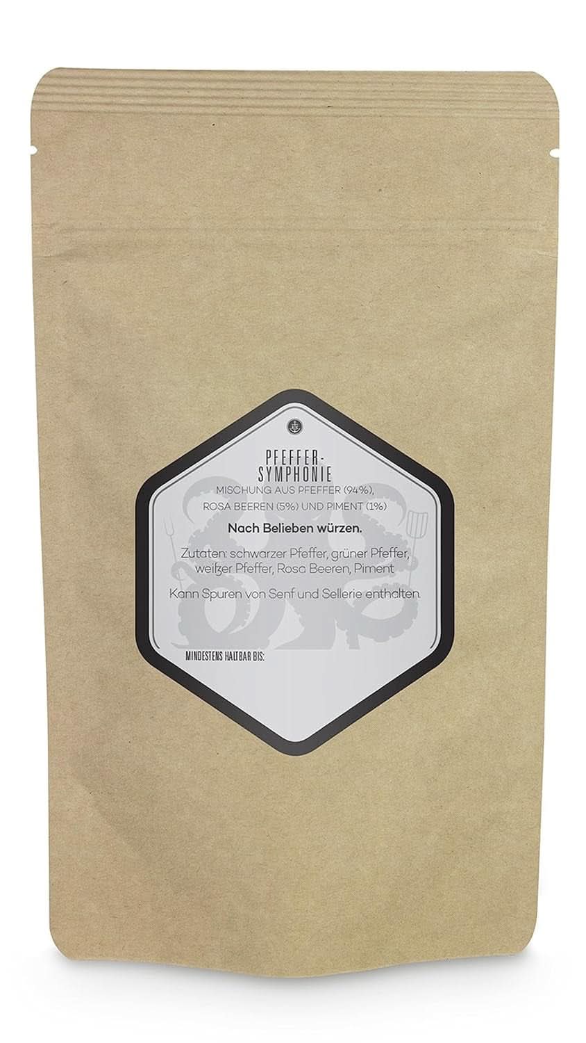 Ankerkraut Symphonie, mezcla de pimientos para condimentar con aroma y sabor, 140 gramos Condimente Naty Shop