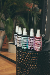 Cameleo - Spray & Go - tinte para el cabello en spray - violeta - para cabello rubio, rubio platino y gris - simplemente rociar y listo - semipermanente - resultado instantáneo - tinte para el cabello carnaval en spray - 150 ml Tinte para el cabello Naty Shop
