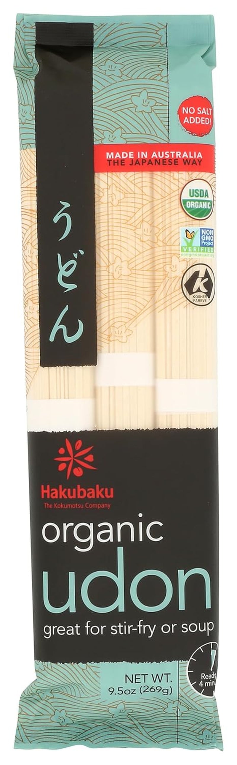 Ramen japonés biológico desnudo, 270 g