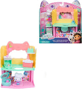 DREAMWORKS LA CASA DE MUÑECAS DE GABBY: LA PELÍCULA - Portal Room La cocina espolvoreada con azúcar de Kuchi con figura y accesorios, para mayores de 3 años
