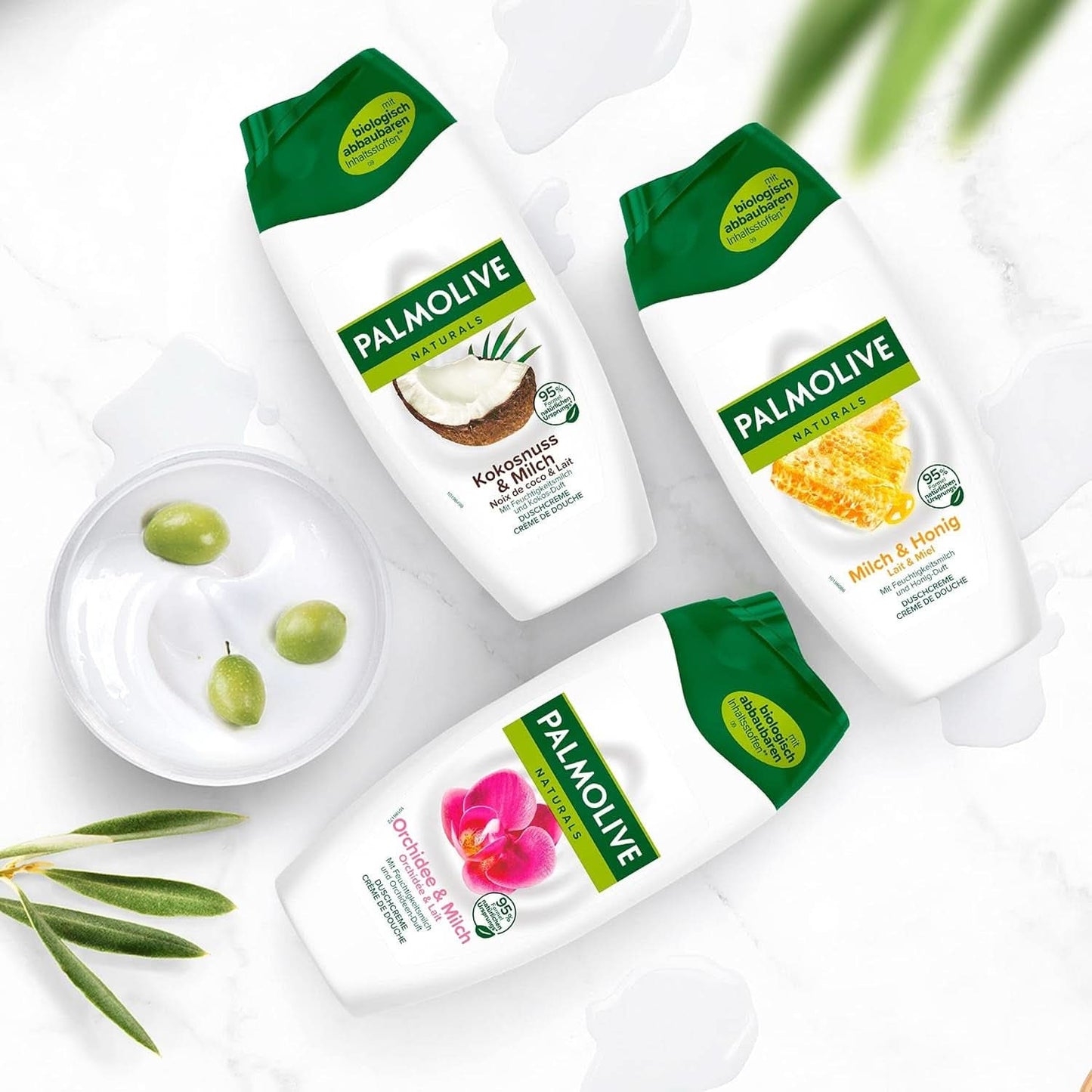 Palmolive Naturals Gel de Ducha Leche de Coco, 6 x 250ml Naty Shop Ducha y Baño