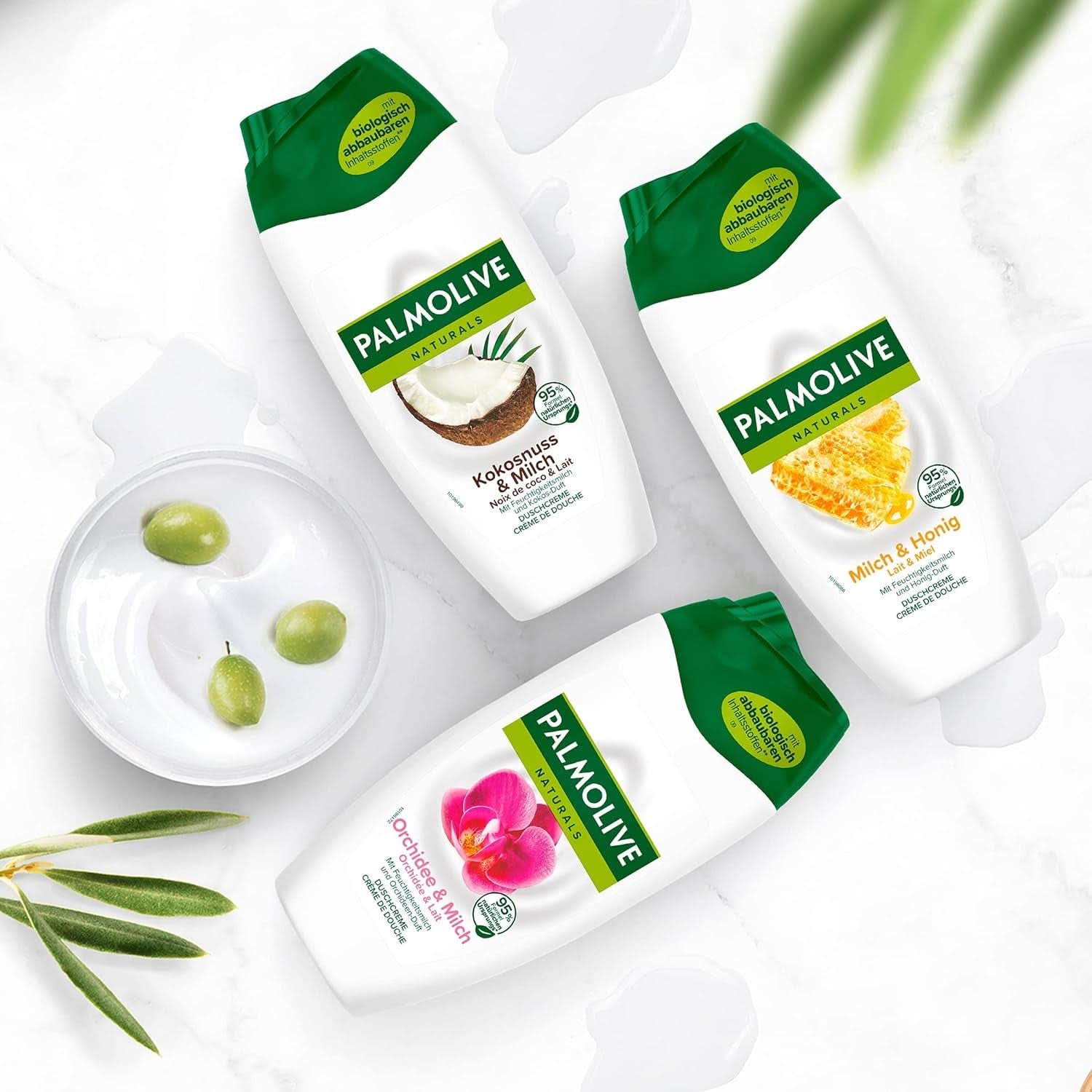 Palmolive Naturals Gel de Ducha Leche de Coco, 6 x 250ml Naty Shop Ducha y Baño