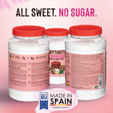 Eritritol + Sucralosa 1:4 Süßstoff | 1G = 4G Zucker | 0 Netto-Kohlenhidrato - 0 Calorien - 0 Índice Glykämischer - Keto - Kein GVO - Castello since 1907 - 1 Kg Edulcorantes Naty Shop