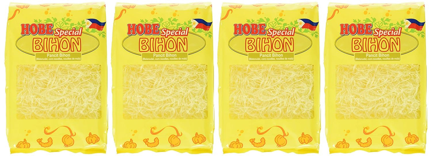 Fideos Pancit Bihon, paquete de 4 (paquete de 4 x 227 g)