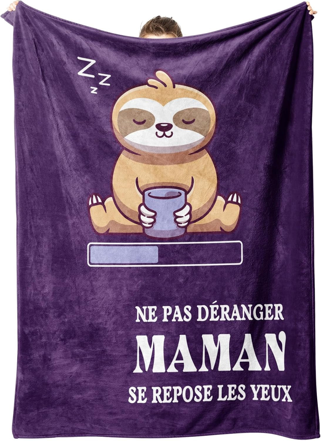 Niyewsor Regalo de cumpleaños, para mamá, manta polar, regalo para mamá, idea de regalo para el día de la madre y Navidad para mamá Niyewsor Camas y mantas Título predeterminado