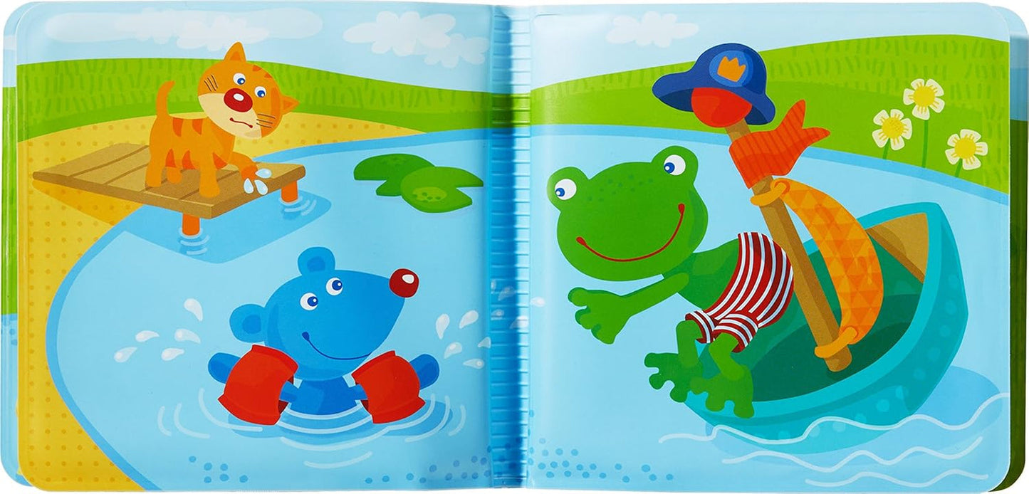 HABA 302634 Libro de baño Captain Frog 2, juguete para niños pequeños Baby Toys Naty Shop