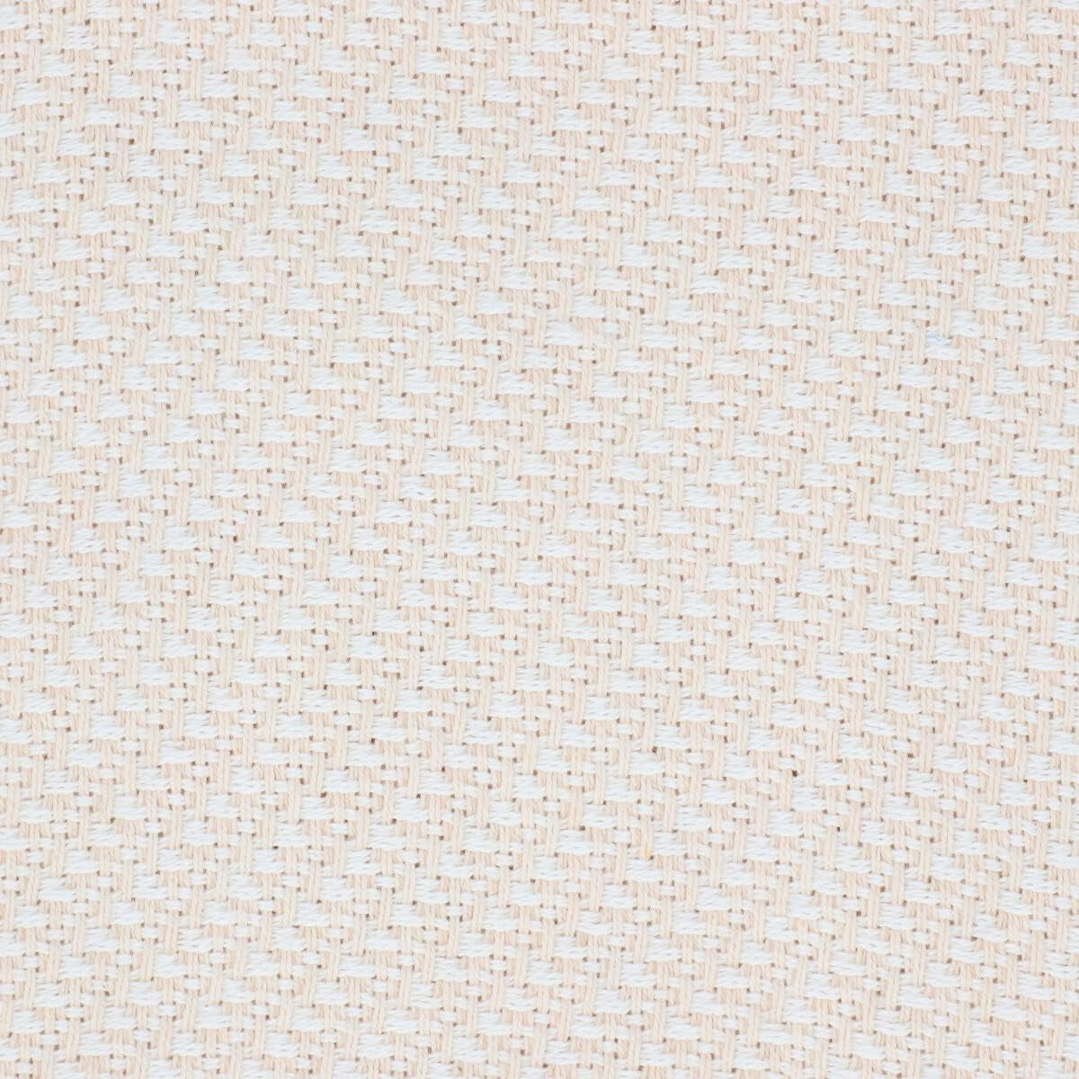 HOMLA Manta con flecos de algodón Morris Plaid - Manta suave y cómoda Manta de algodón - tejido fino 130 X 170 Cm Crudo Camas y mantas Besuche den HOMLA-Store