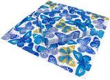 Servilletas de mariposas, azules, paquete de 20 unidades