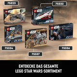 LEGO Star Wars Juego de minifiguras de modelo de juguete móvil At-Te Walker que incluye 3 soldados clon, droides de batalla y droide araña enano 75337 Juegos de construcción Besuche den LEGO-Store