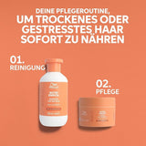 Wella Professionals Invigo Nutri Enrich - cuidado hidratante para cabello dañado - acondicionador, mascarilla y acondicionador con vitamina E, pantenol y almendras - contra el encrespamiento y para rizos vivos Naty Shop Hair Mask