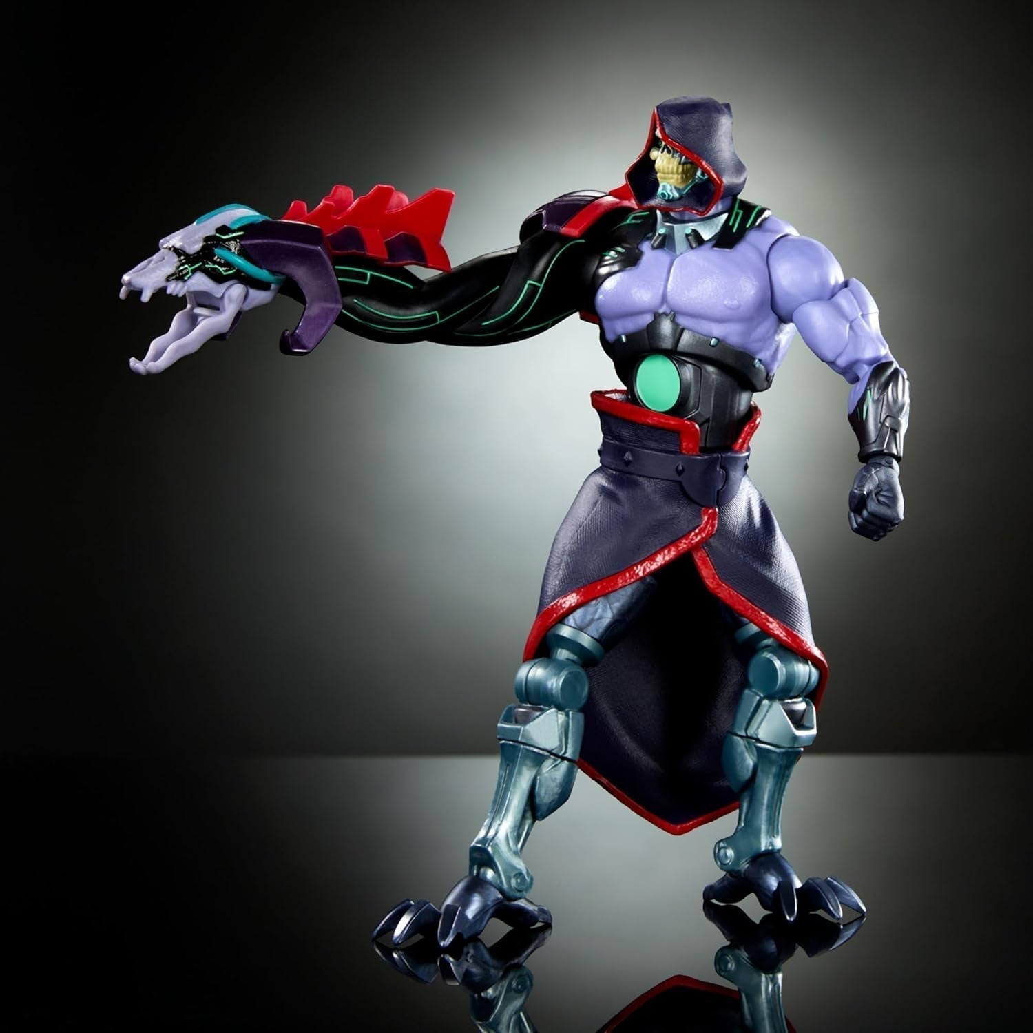 Masters of the Universe: Revolution Masterverse Skeletor Figura de acción Figura coleccionable con 30 puntos de movimiento y brazo robótico móvil Motu Toy HYC46 Figuras de acción Naty Shop