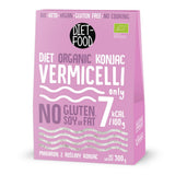 DIET-FOOD Arroz instantáneo Shirataki Konjac orgánico, bajo en carbohidratos, bajo en calorías, vegano, sin grasa, sin soja, sin gluten, apto para ceto, adelgazante, 300 gramos