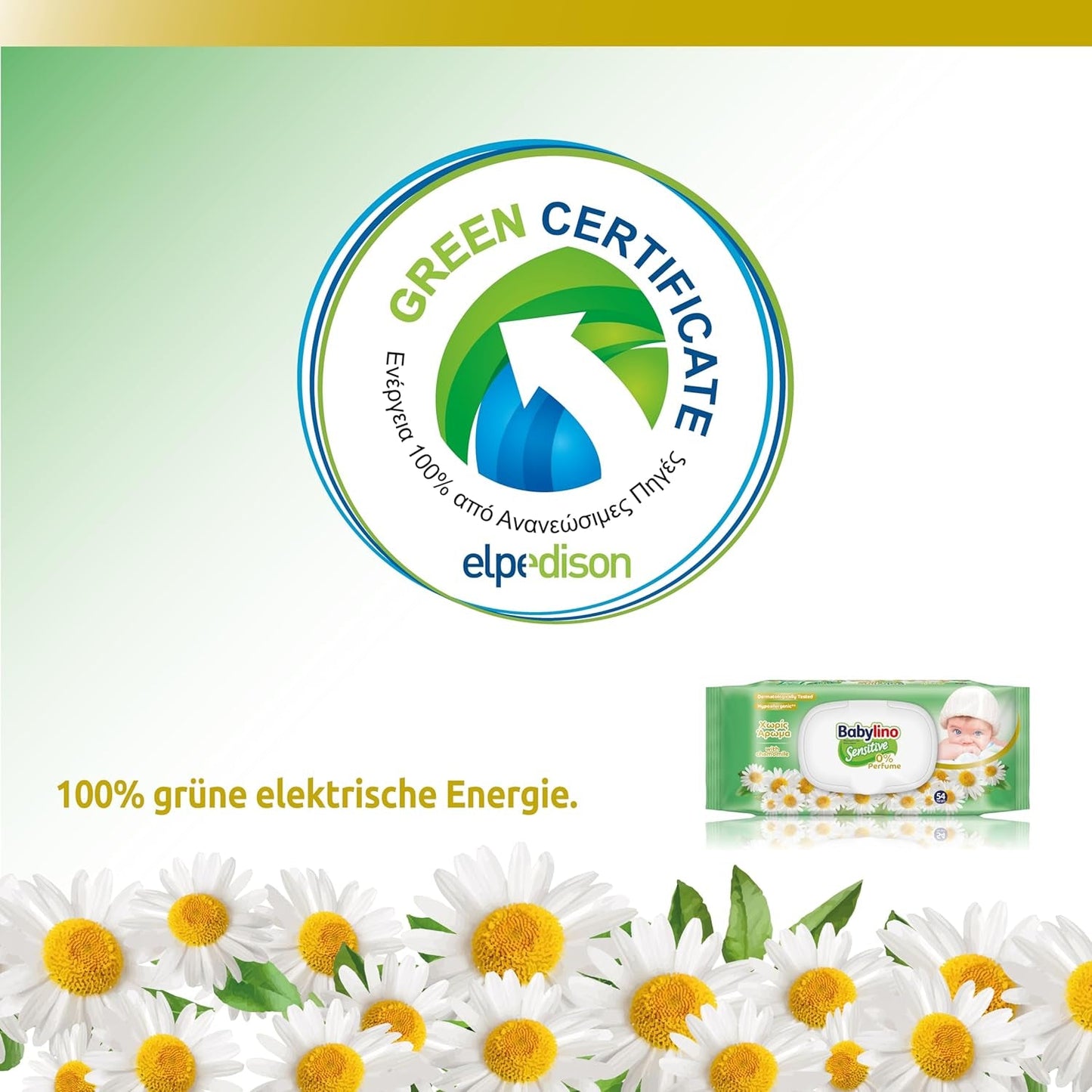 Toallitas para bebés sensibles, 0 % de fragancia, fórmula 98 % natural que restaura el equilibrio del pH de la piel, sello de frescura, 54 toallitas