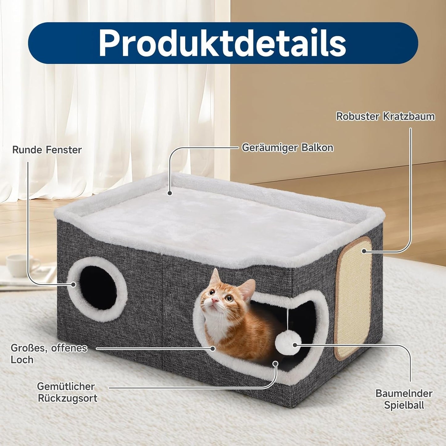 Mantas y Muebles, Mascotas, Casas y Cuevas, Gatos, Camas para gatos, Gatos - camas, colchones