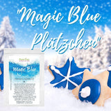 Colorante alimentario natural Magic Blue Spirulina Azul en polvo (crudo vegano) Azul oscuro a azul pastel claro - Colorante alimentario en polvo de algas ficocianinas - Colorante alimentario natural | Puro 5G