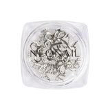 NÉONAIL Nageldekoration 3D Nail Art Schmetterlinge - Nail Charms - Nägel Selber Machen - Uñas - Nageldesign Accesorios - Nailart - Nail Art Zubehör - Nagel Deko - Nagelschmuck - Mehrfarbig