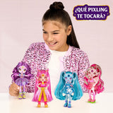 Pixlings Muñecas mágicas, 4 muñecas surtidas - 2 nuevas - Muñeca de moda de 15 cm - Pociones mágicas - Juguete de pociones secretas (MG101000)