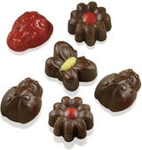 Silikomart 199199, molde para chocolate, modelo Spring, 15 bombones, Marrón Cocina Naty Shop