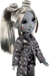 Rainbow High Shadow High Girl's Night - Luna Madison - 28 cm Modepuppe in Grautönen, Graues Haar & Outfit mit Accessoires und Kamm - Für Sammler und Kinder ab 6 Jahren