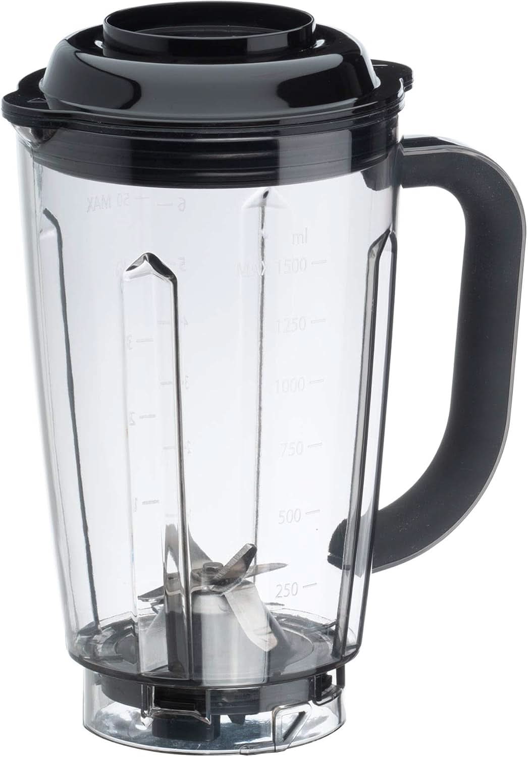 Batidora de vacío Cloer 6980 / 800 Watt / 21.000 U/Min. / Incl. Vorratsbehälter/Vakuumventil/Automatikprogramme/Eis-Crush-Funktion/Reinigungsfunktion/Schwarz, 1500 Mililitros Cocina Naty Shop