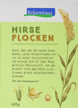 Hirse-Flocken Bio, Pack 6Er (6 X 400 G) Cereales Naty Shop Título predeterminado