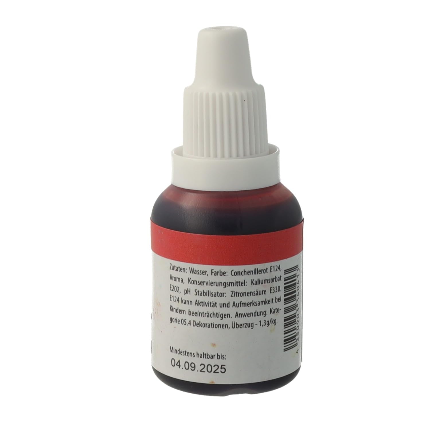 Bakeryteam colorante alimentario aerógrafo rojo 20ml