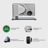 Cortadora eléctrica multifuncional Ritter Sono 2 Rasnite y Rebanadoras Naty Shop