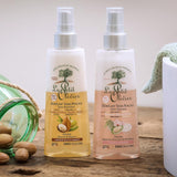 - Spray desenredante, cuidado, sin aclarado y aceites de silicona, oliva, karité y argán, desenreda, repara y nutre - cabello seco y dañado - 150 ml Productos desenredantes para el cabello Naty Shop
