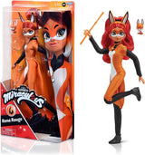 Bandai - Miraculous Ladybug - Muñeca Marinette Cambio De Color Sorpresa - Muñeca Articulada Miraculous, 26 Cm + 3 Sorpresas - Modelo Aleatorio - P50390 Muñecas Naty Shop Rena Rouge