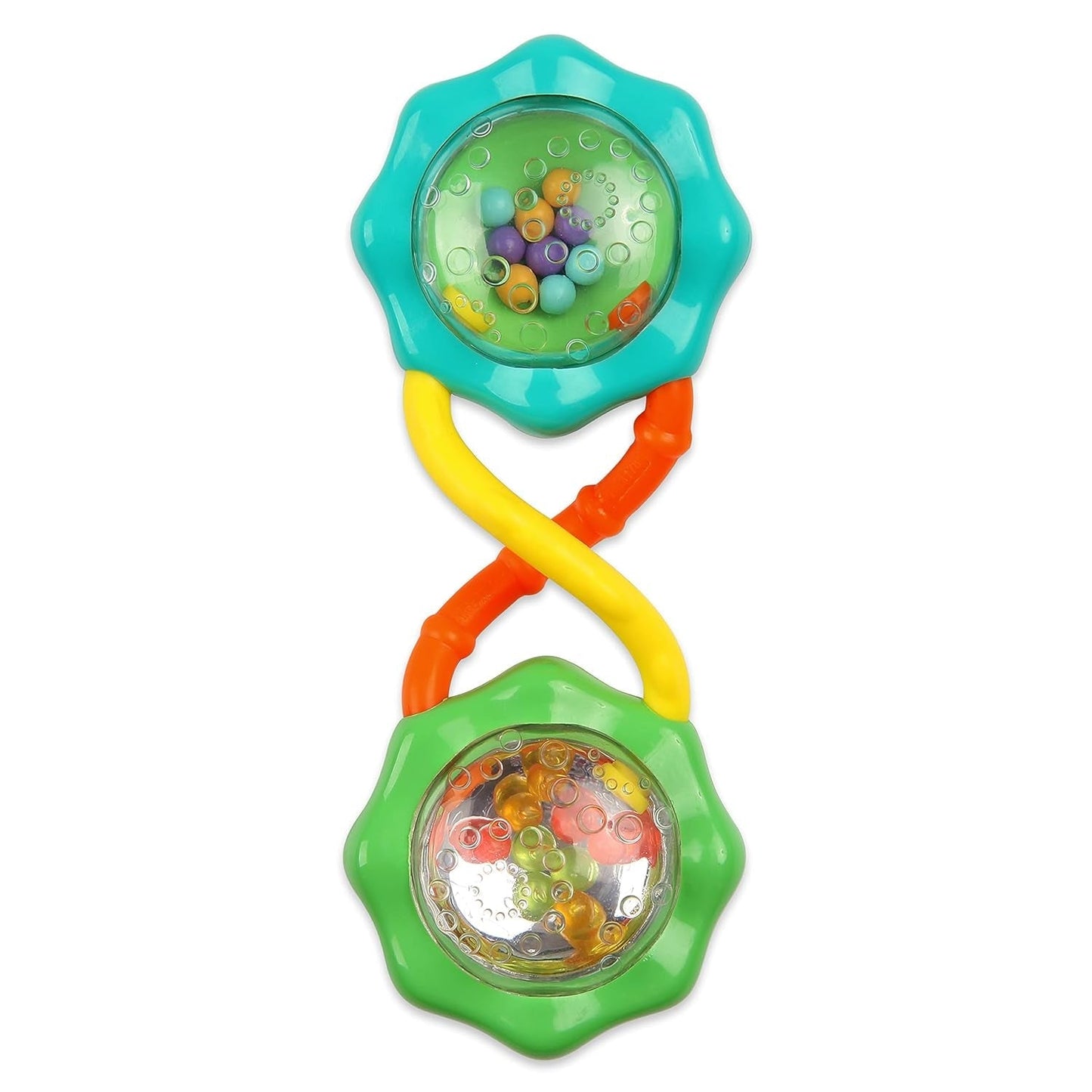 Bright Starts Little Shakers Set de regalo de 6 piezas - Sonajeros y mordedores para bebés Sin BPA Fácil de atrapar Unisex Recién nacido+