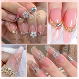 NAILGIL Esmalte de uñas de gel sólido, pegamento de uñas de gel sólido, escultura de arte de uñas 3D con juego de herramientas, salón de bricolaje en casa, transparente 15G