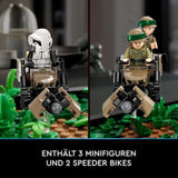 LEGO 75353 Star Wars Persecución en Endor - Set de diorama, El regreso del Jedi con Luke Skywalker, la princesa Leia y el soldado explorador y motos deslizadoras, sets de construcción del 40.º aniversario Consultar en LEGO-Store