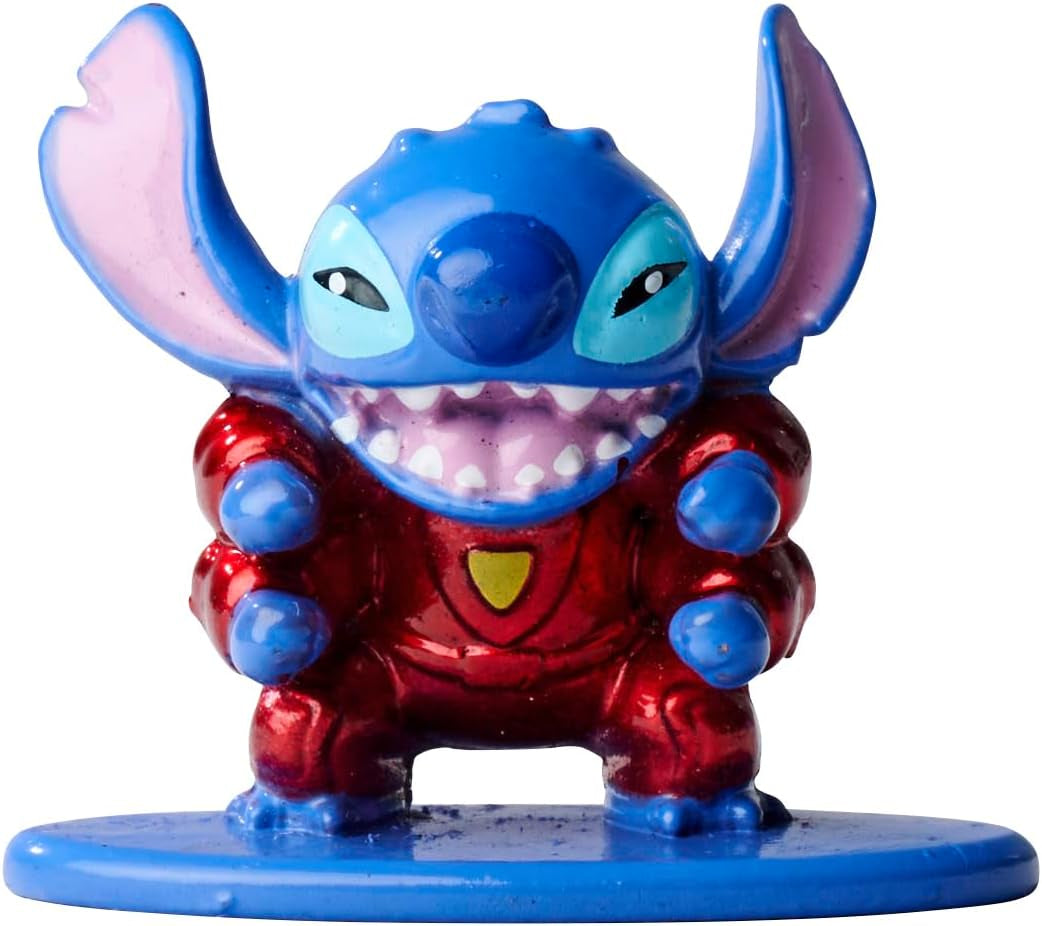 Figura Jada Toys Disney (1X Figura Misteriosa en Paquete Ciego) - 1 Figura Coleccionable Sorpresa de 12 Figuras Disney, Figura Nano Metal (4Cm) para Niños y Fans a Partir de 3 Años, Serie 2, Figuras de Acción Negras Naty Shop