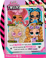 Jajaja ¡Sorpresa! Tweens Core Doll - Fancy Girl - Incluye 1 muñeca de moda con atuendo y accesorios, 4 objetos coleccionables, Rose