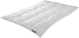 Edredón de plumas Badenia Trendline Comfort, cálido edredón de invierno con 90% plumón y 10% plumas de clase I, 135 x 200 cm, plumón probado y certificado Oeko-Tex, producido según el estándar de calidad alemán Edredones y edredones Naty Shop Comfort 135 x 200 cm Cálida manta de invierno