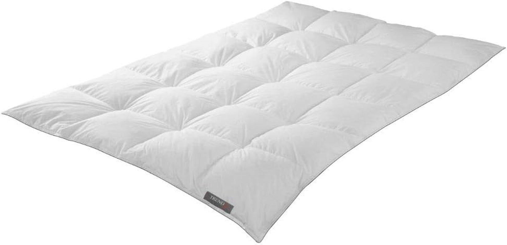 Edredón de plumas Badenia Trendline Comfort, cálido edredón de invierno con 90% plumón y 10% plumas de clase I, 135 x 200 cm, plumón probado y certificado Oeko-Tex, producido según el estándar de calidad alemán Edredones y edredones Naty Shop Comfort 135 x 200 cm Cálida manta de invierno
