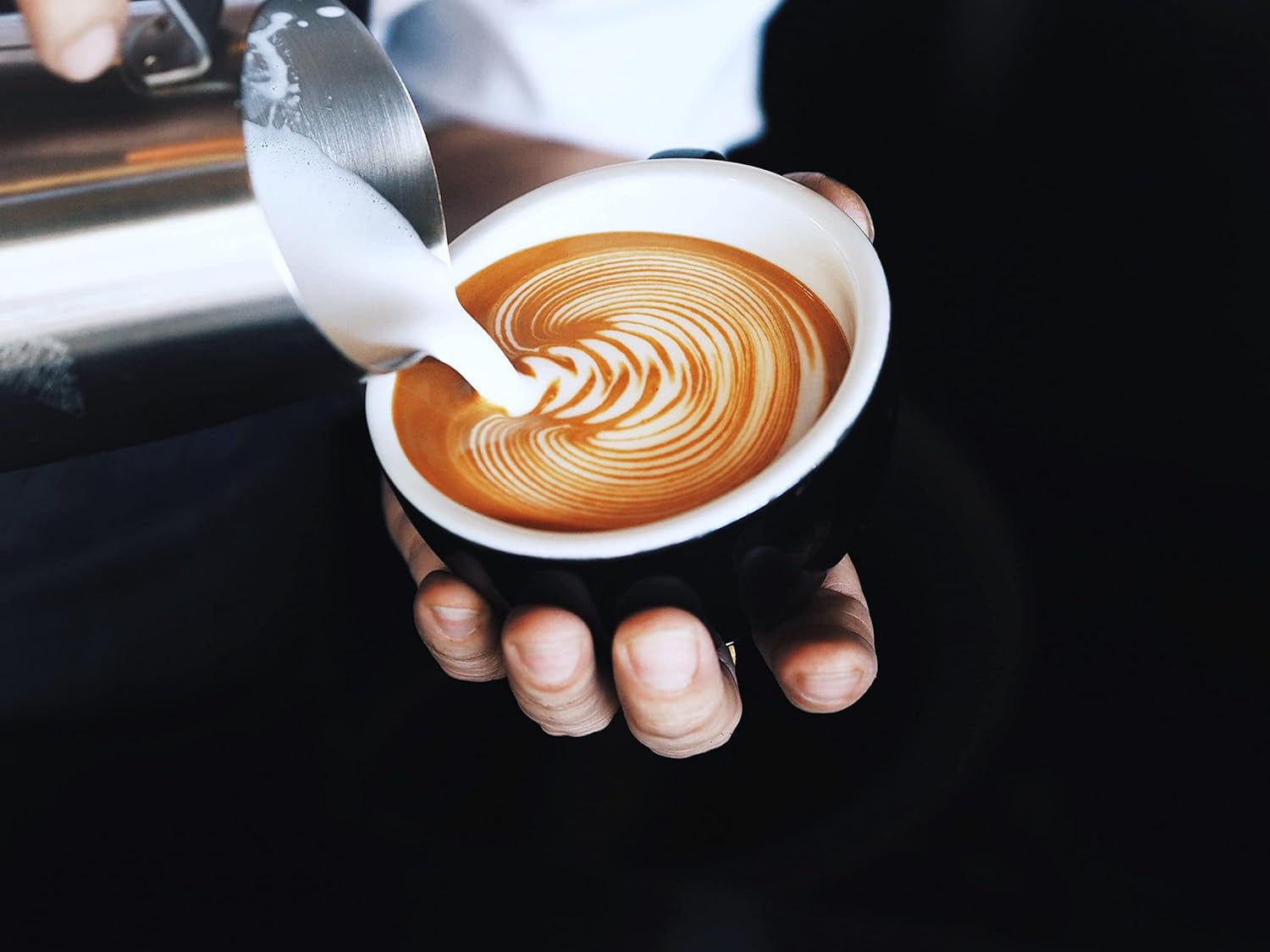 Espresso Kaffeebohnen fuerte 500g, Barista Kaffee schokoladig und säurearm, Espressobohnen, Bohnenkaffee mit Arábica y Robusta, Crema fina, ideal para capuchino