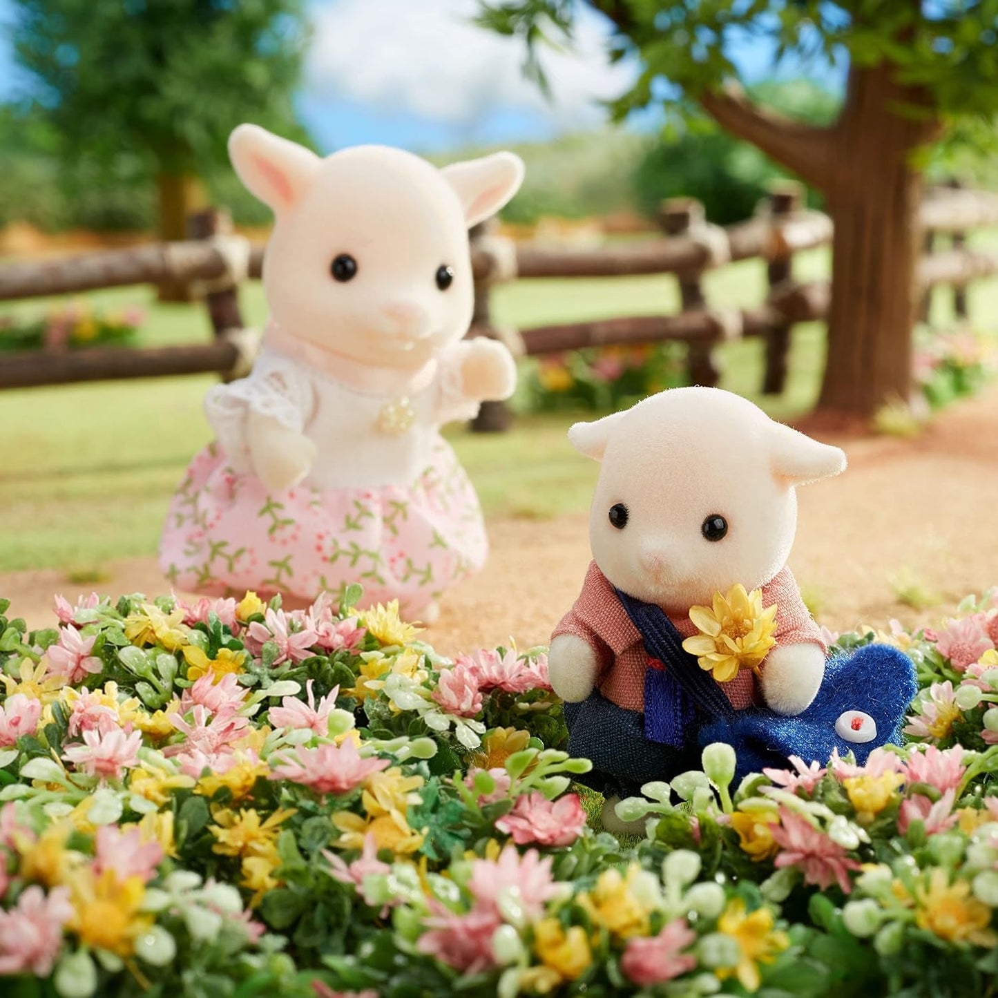 Sylvanian Families 5622 Familia de Cabras - Figuras casa de muñecas