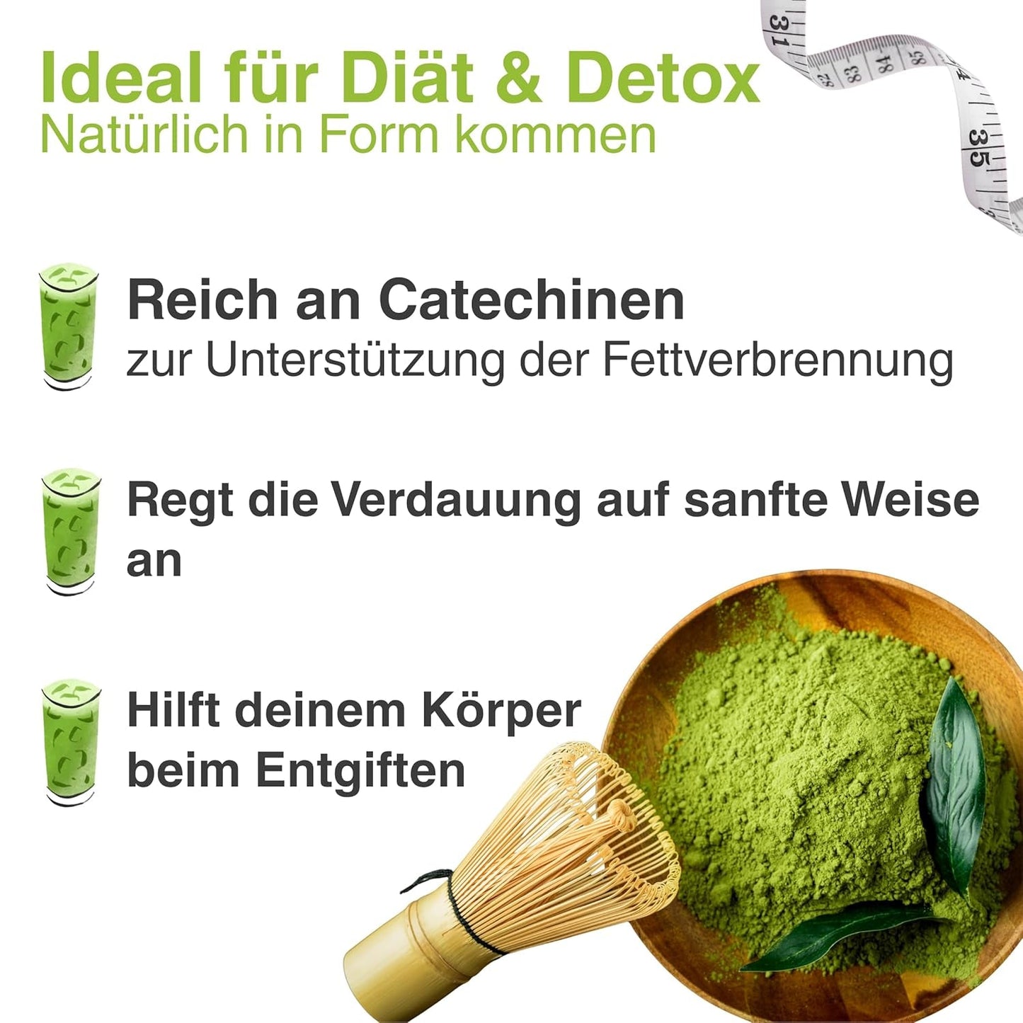 Bohyang Garden Matcha en polvo 100 g – Té verde premium de Corea del Sur | Finamente molido y rico en tradición | Para cafés con leche, batidos, repostería y rituales de cuidado personal | Matcha en polvo en bolsa con cierre