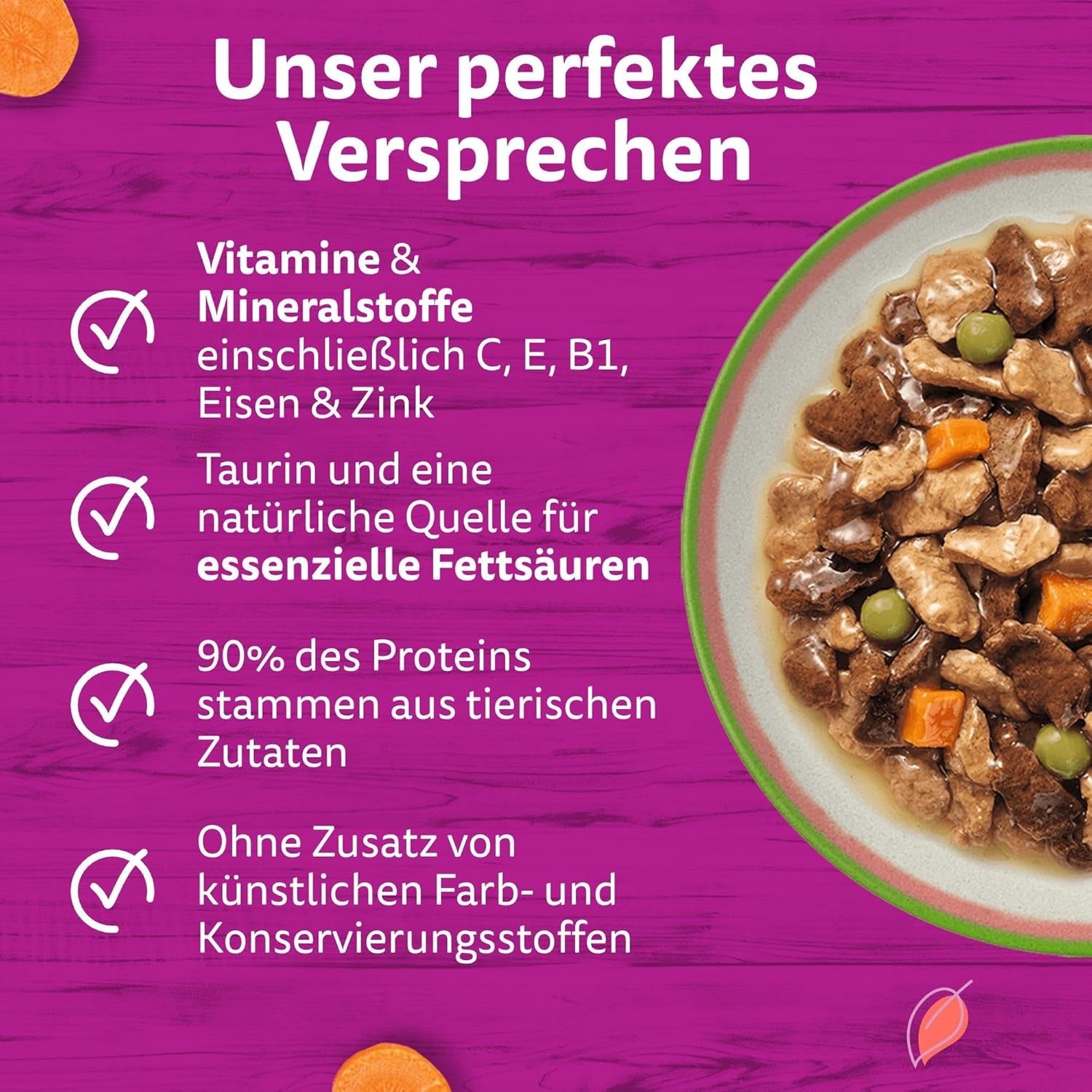 WHISKAS TASTY MIX Nassfutter en salsa para Katzen 40 x 85 g Elección del chef