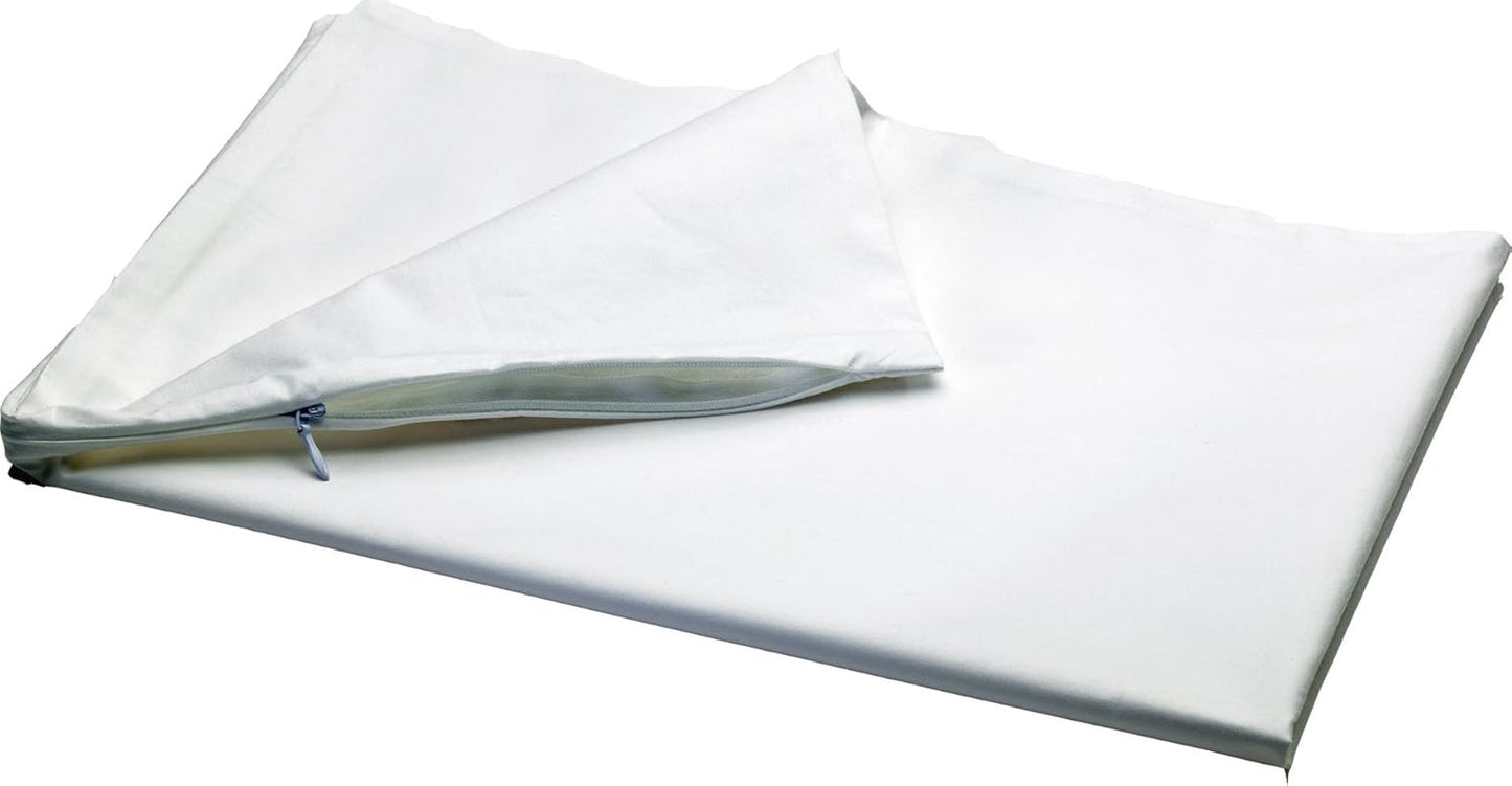 Funda de almohada mediflow aloe vera, protector de almohada, algodón, blanco, 40 X 80 cm Naty Shop almohadas estándar