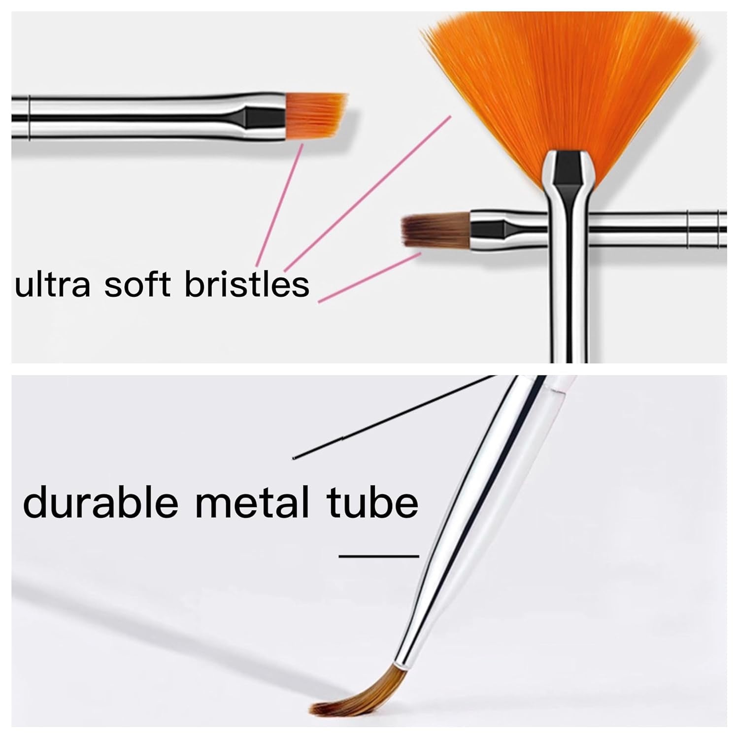 Juego de pinsel para decoración de uñas, 20 piezas de pinsel Nageldesign Malerei, pinsel de diseño de arte de uñas profesional, pinsel de delineador fino para uñas, rosa