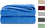 Komfortec manta mullida, cómoda manta, manta polar, certificado Oeko-Tex, súper suave, 150 x 200 cm, 260 g/m², beige Camas y mantas Besuche den Komfortec-Store azul 150 x 200 cm