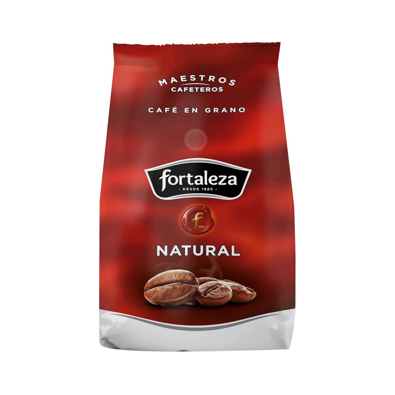FORTALEZA café natural en grano 500g, pack de 2