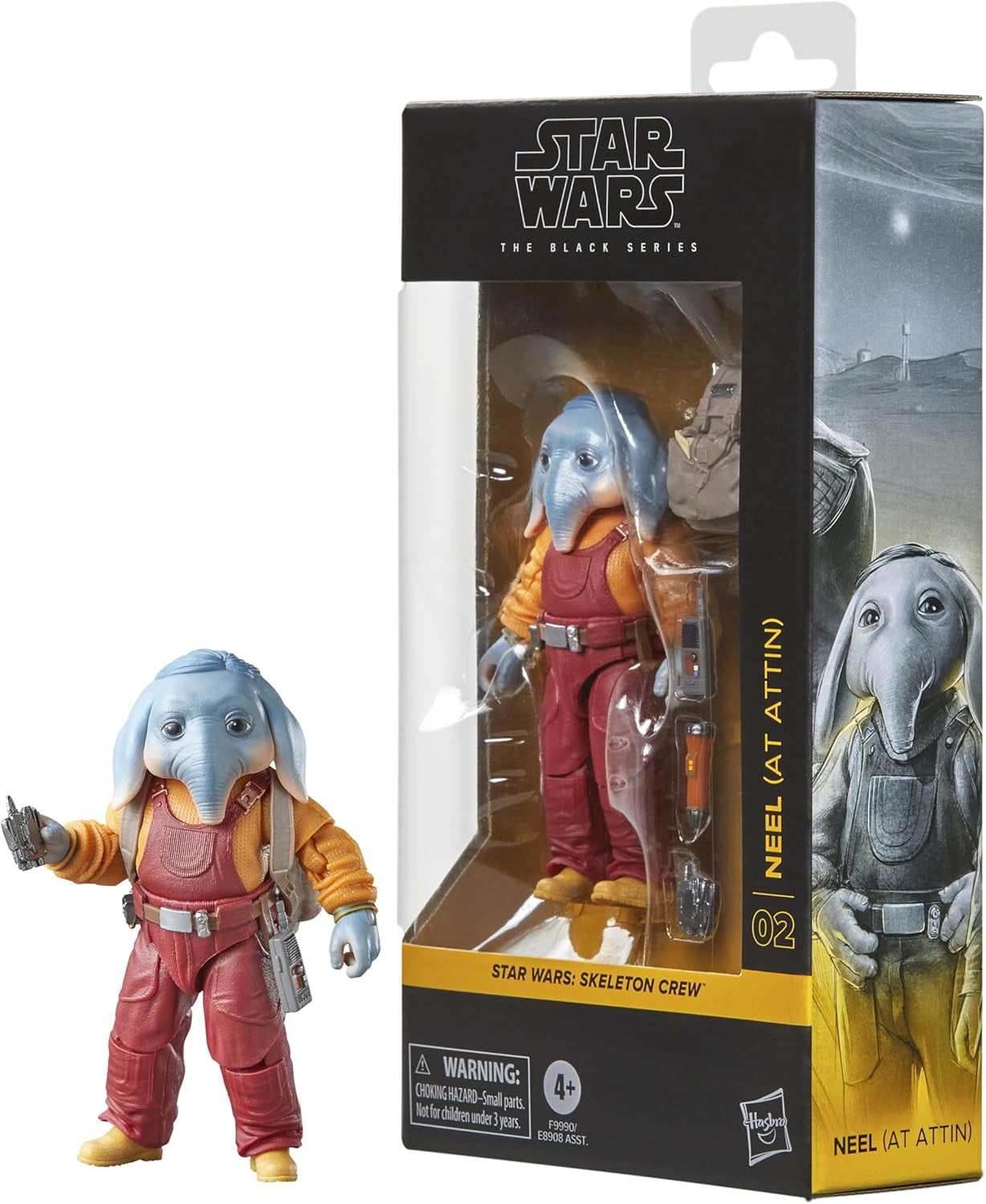 Star Wars Black Series Capitán Pirata Brutus (Port Borgo), Figura de acción de la tripulación esqueleto (15 cm) Figuras de acción Naty Shop Neel